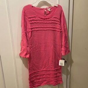Pink Kids Casual Dress